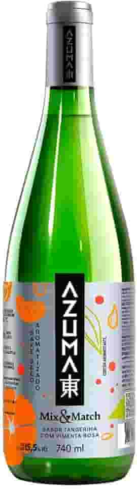 Saquê Azuma Mix & Match Tangerina com Pimenta Rosa 740ml