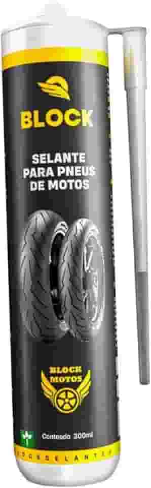 Vacina Selante Preventiva Para Pneus de Moto - Block (300ml)