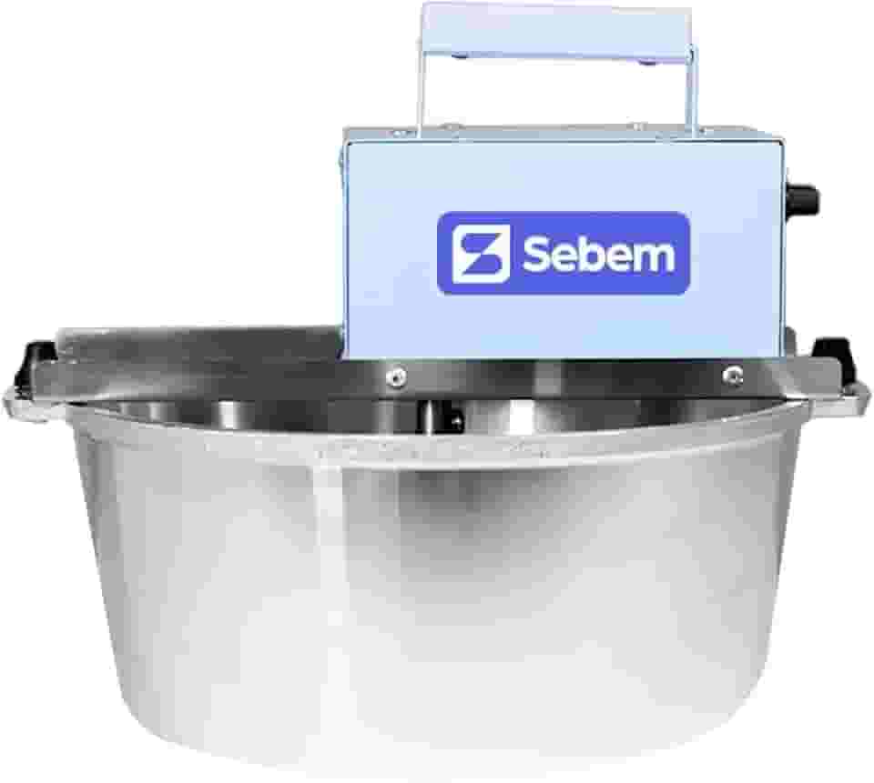 Panela De Mexer Doces Misturadora para Brigadeiro Docinhos Recheios Profissional Automática Cozinha 10 Litros Azul Bivolt Sebem