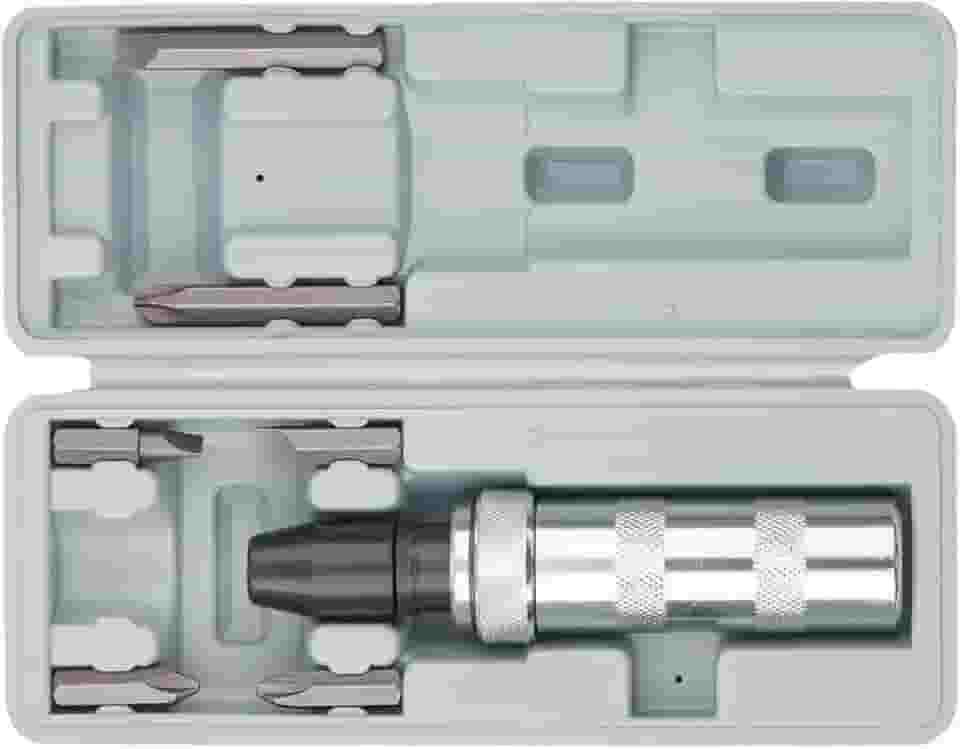 MTX Chave De Impacto Manual 1/2″ Com Bits 6 Peças – Corpo Em Liga De Aço De Alta Resistência, Encaixe 1/2″ Profissional, Bits Inclusos, Ideal Para Manutenção, Montagem, Reparos E Uso Industrial
