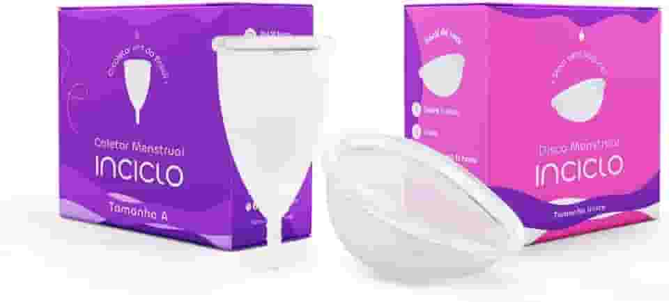 Kit Coletor Menstrual + Disco Menstrual (A (a partir de 30 anos ou com filhos))