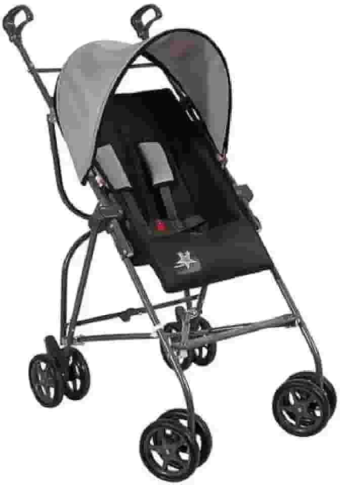 Galzerano Carrinho Capri Preto Cinza Preto Cinza