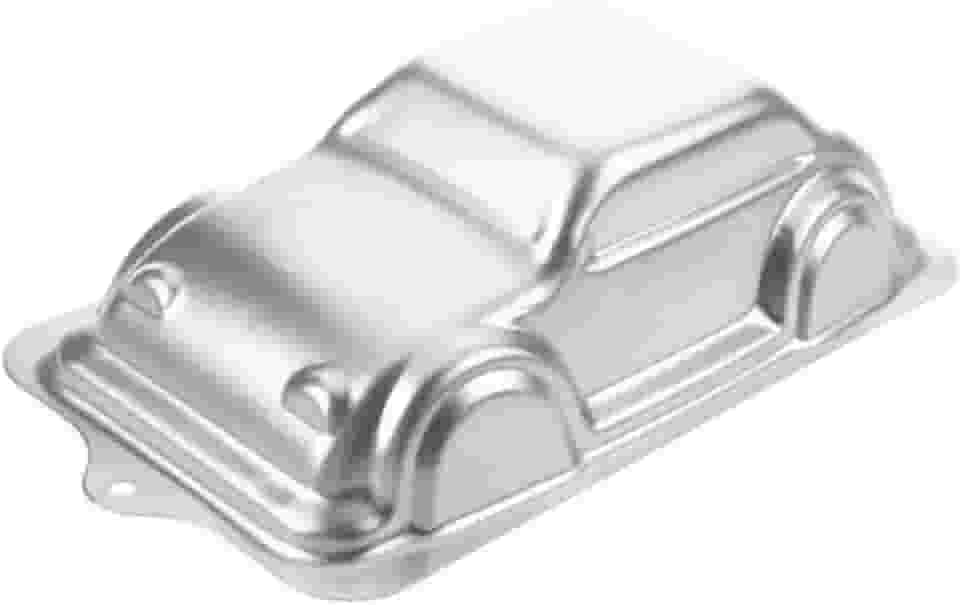 Molde de alumínio 3D em forma de carro em forma de carro de 24 cm forma de bolo forma de bolo forma de bolo de aniversário - carro
