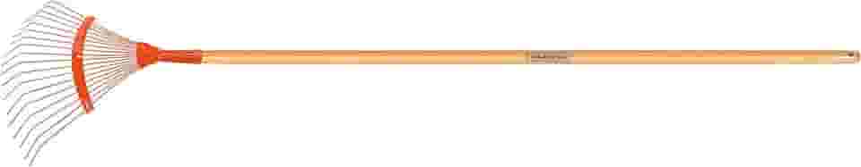 Tramontina Vassoura Metálica Fixa 18 Dentes, Cabo De Madeira 120 Cm