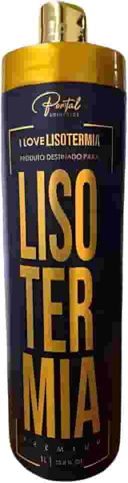 Progressiva Orgânica Lisotermia Liss Única 1L – Selagem Extremo Sem Formol, Cabelos Lisos, Hidratados e com Brilho Intenso