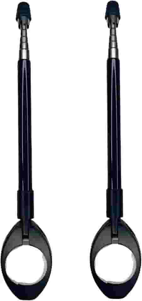 Antena Corta Pipa Motocicleta - Aço Retrátil 7 Estágios Kit 2 Unidades