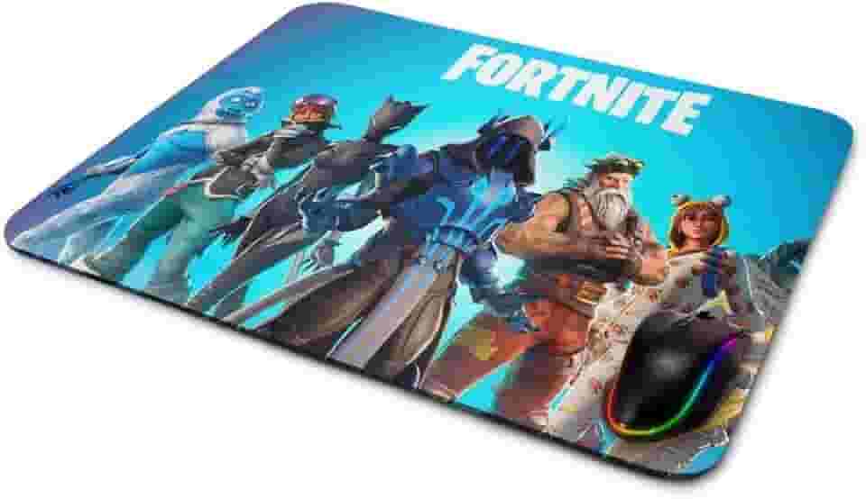 Mouse pad Gamer Fortnite Personagens II