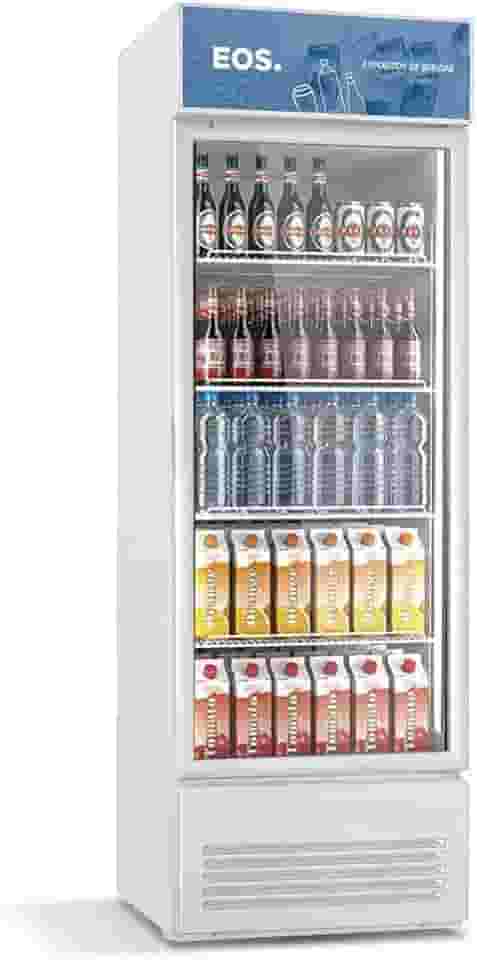 Refrigerador Expositor Vertical Eos Eco Gelo 295l Eev300b Branco 110v