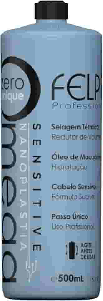 Omega Zero Unique Nanoplastia Selagem Térmica 500 ml, Felps, 500ml