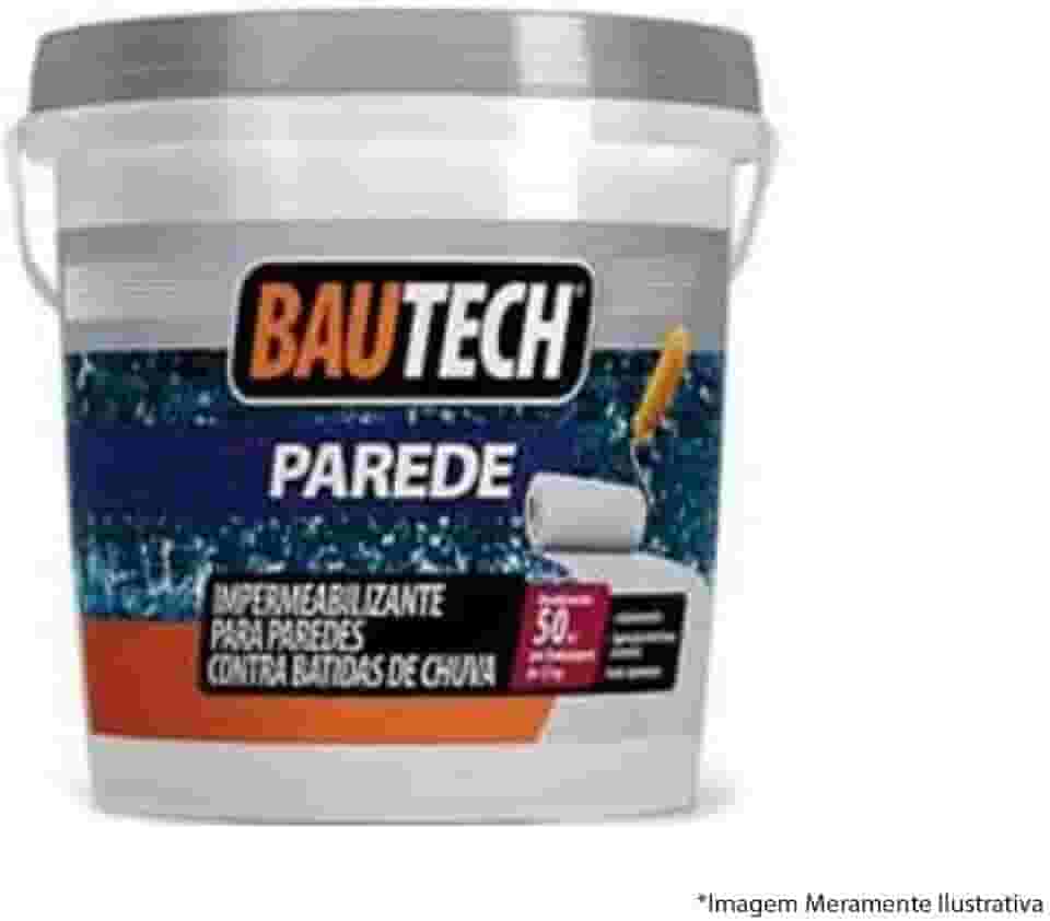 Bautech Parede Branco 4kg Tinta Impermeabilizante Parede