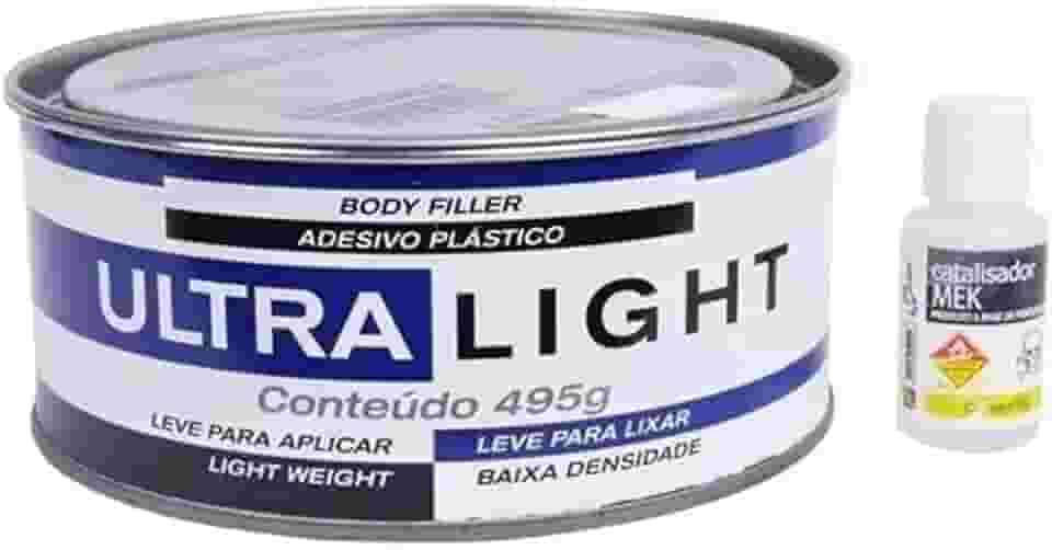 MASSA PLÁSTICA ULTRA LIGHT 495gr