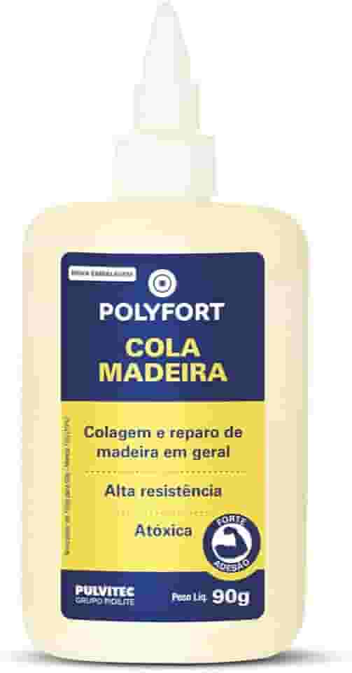 Cola Madeira 1x90G, Pulvitec 443840, Branco