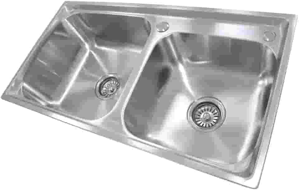 Guimmis, Cuba Aço Inox Dupla para Cozinha Pia Gourmet Guimmis.casa