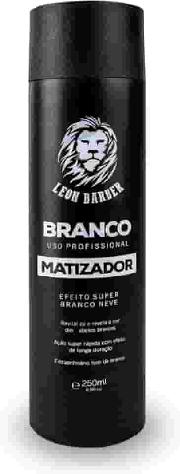 Matizador Super Branco Nevou 250ml Leon Barber Masculino