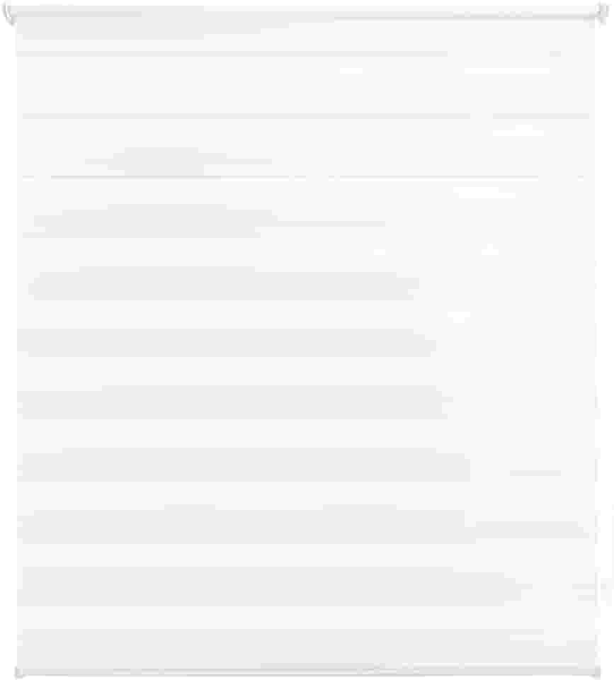 Zebra Persiana Rolo Dupla 120x160cm Branca Evolux