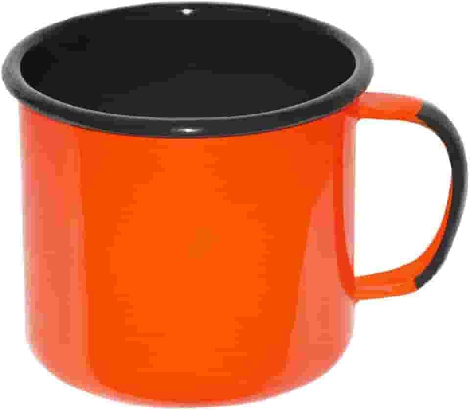 Caneca 8 Esmaltado Laranja 370 ml - Ewel
