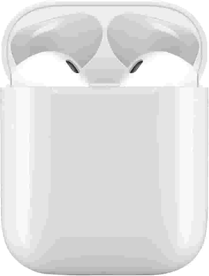 Fone de Ouvido Sem Fio Bluetooth 5.4 - Compatível Todos Celulares Com Microfone e Redução de Ruído, Academia Corrida Musicas Graves Potentes Controle Touch, Branco