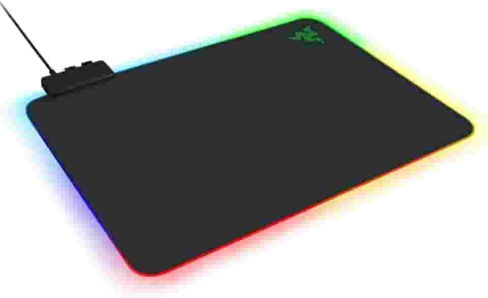 Razer Mouse pad Firefly rígido V2 RGB para jogos: iluminação Chroma personalizável - gerenciamento de cabos integrado - controle e velocidade equilibrados - base de borracha antiderrapante