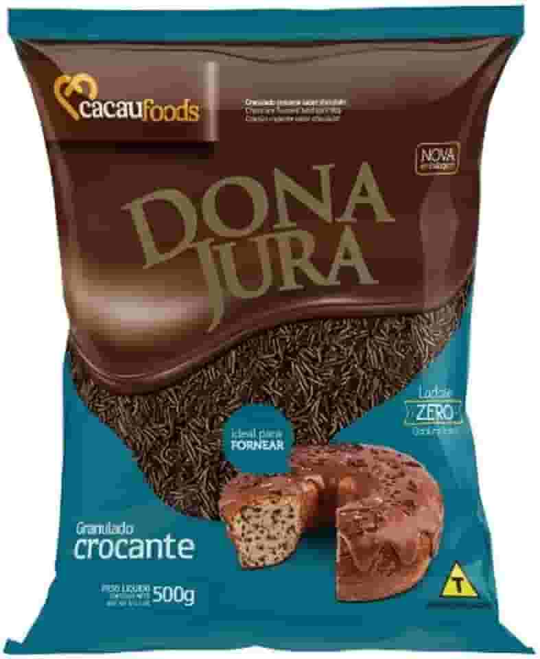 Granulado Crocante Dona Jura 500g Cacaufoods