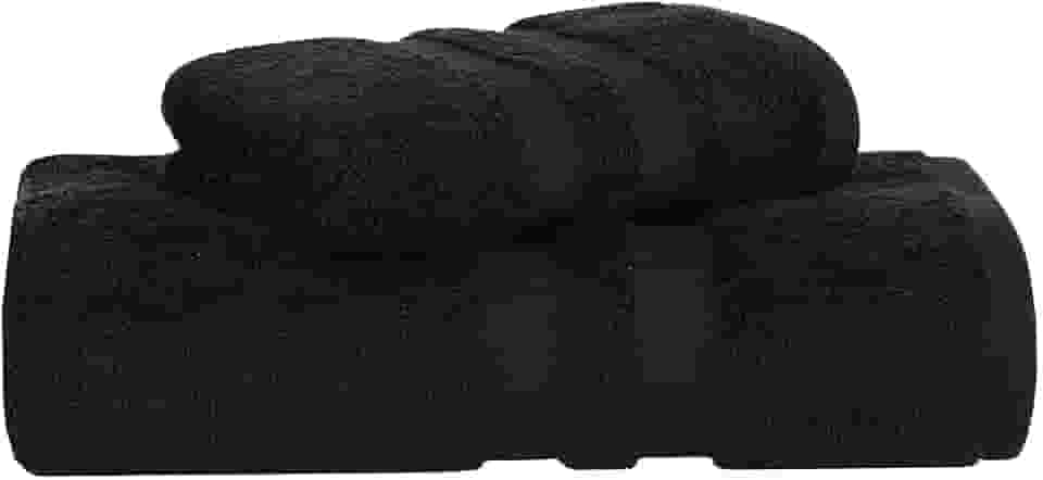 Jogo de Toalhas Buddemeyer Algodão Egípcio Banho Preto 2 peças