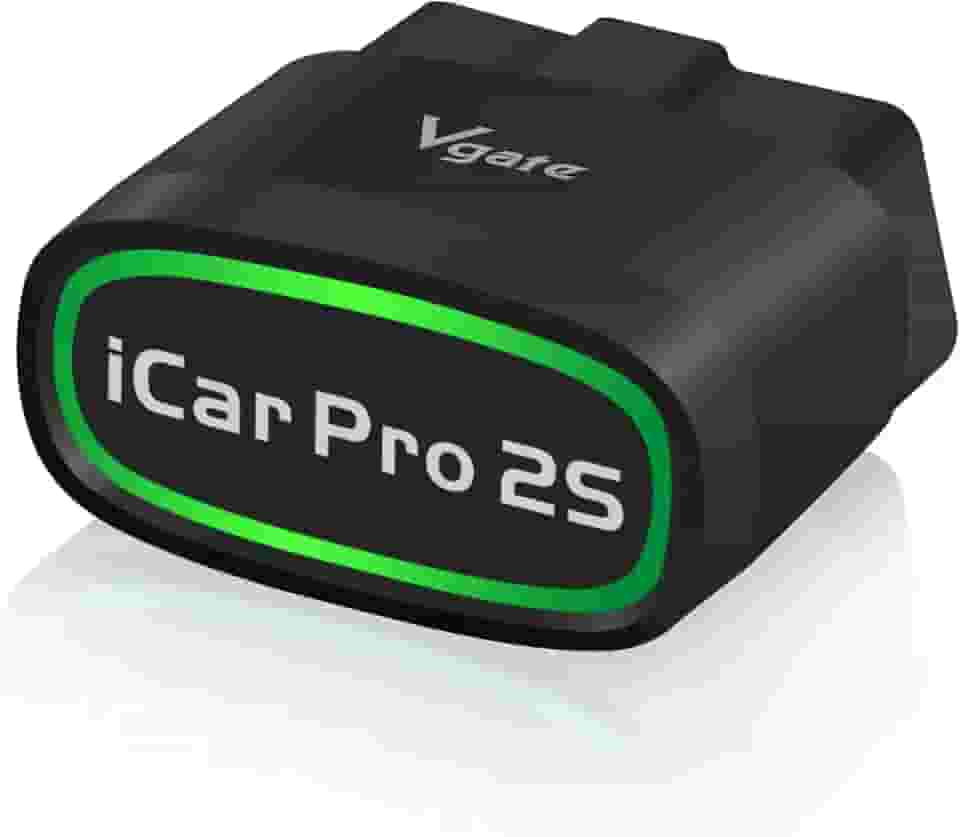 Leitor de código Vgate iCar Pro 2S Bluetooth OBD2 BLE 5.2 OBD2 Scanner OBDII Ferramenta de verificação de diagnóstico de falhas para iPhone, iOS, Android e Windows – [Versão atualizada do iCar Pro]