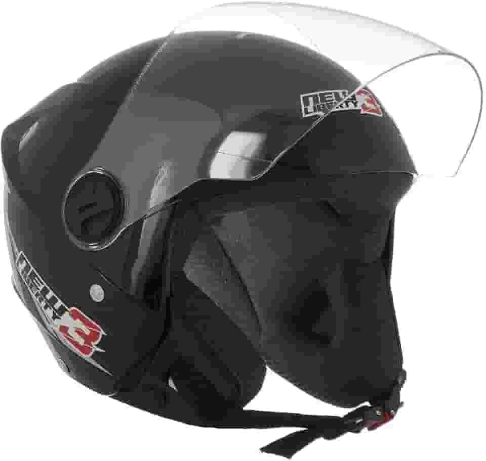 CAPACETE ABERTO PRO TORK NEW LIBERTY 3 SOLID PRETO FOSCO TAM. 56