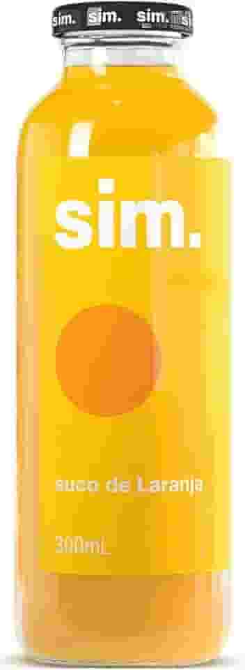 Sim Suco Laranja Integral Vidro 300Ml