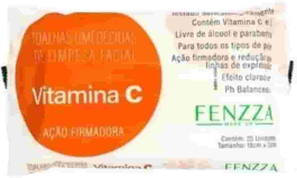 Fenzza Toalha Umedecida Vitamina C 25Un Fz51014