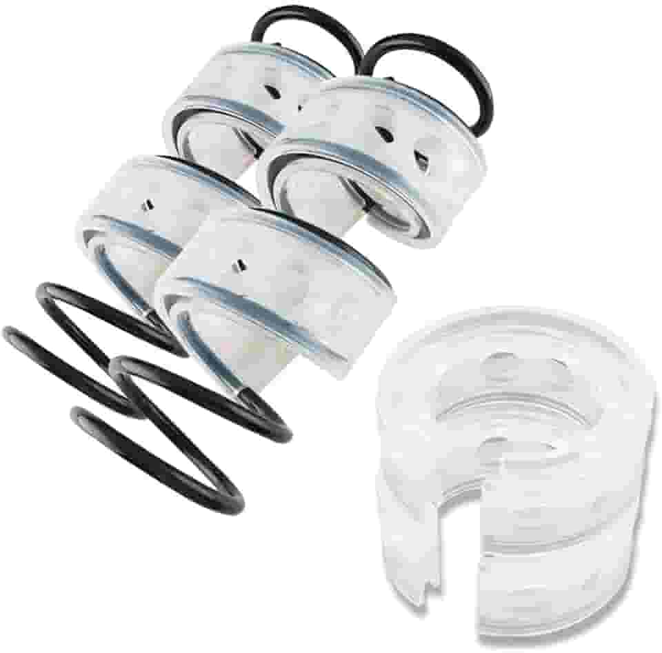 2 peças de amortecedores de choque universal para carro amortecedores automáticos tipo A/B/C/D/E/F