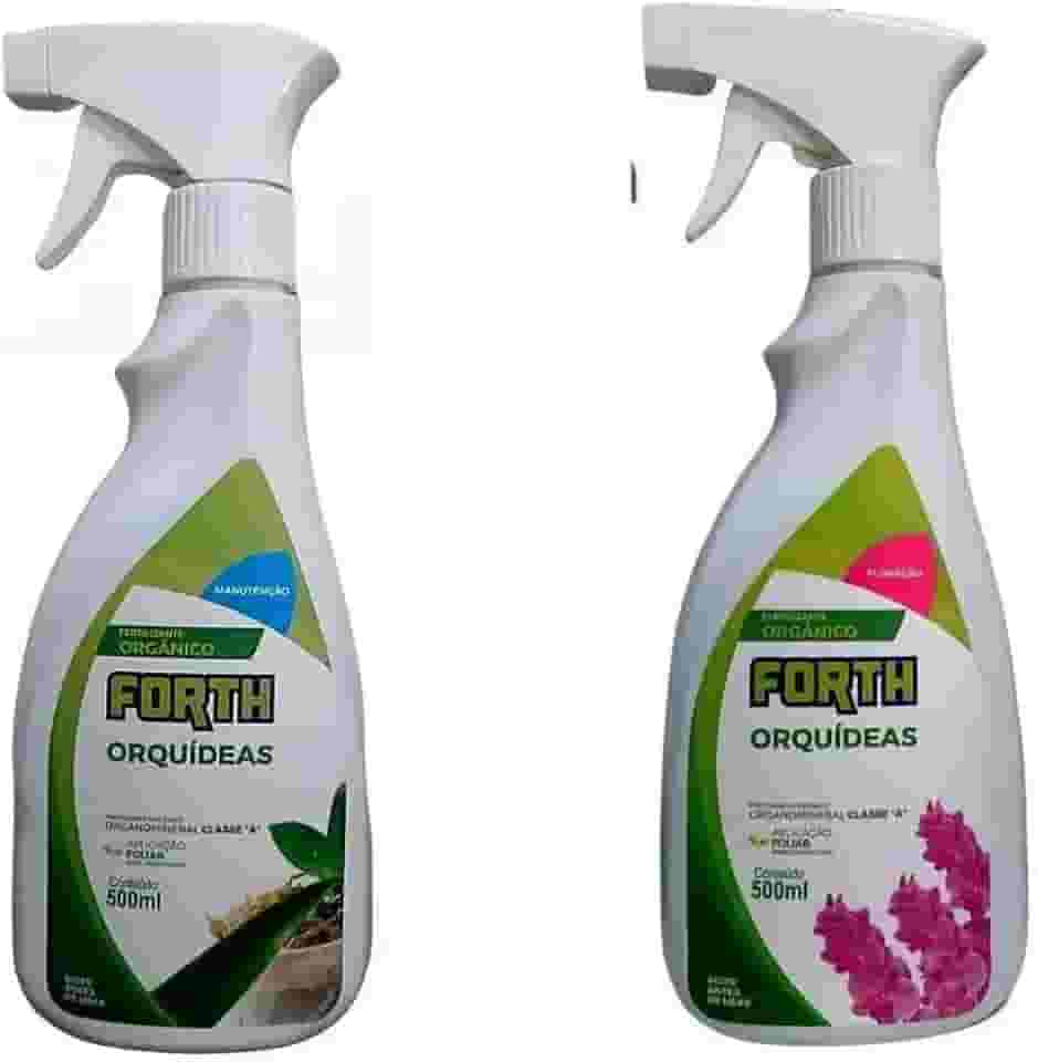 Kit Adubo Fertilizante Floração E Manutenção Para Orquídeas Em Spray Facil Aplicação Deixa Folhas Verdes E Floração Muito Mais Longa