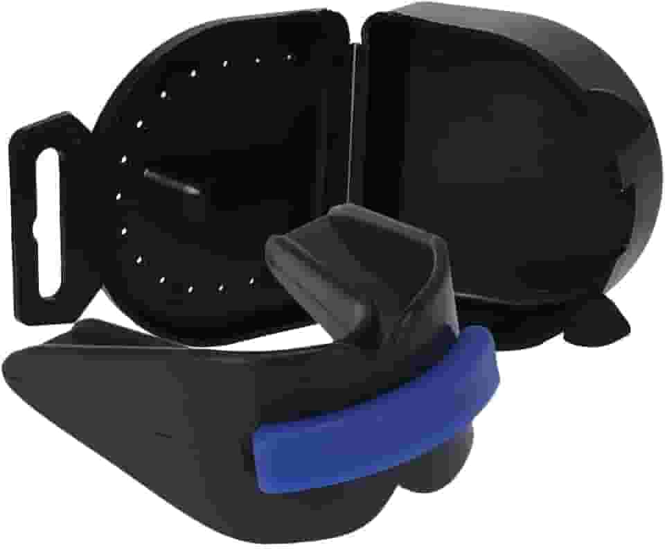 Protetor Bucal Duplo C/Estojo (caixa) Muay Thai, Boxe, Mma (Preto)