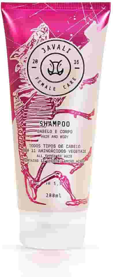 Shampoo Feminio Female Care Cabelo e Corpo (200ml) 2 em 1 Hidratante Perfumado