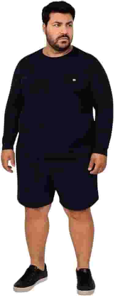 Camiseta Manga Longa Com Proteção UV FPS50 Plus Size