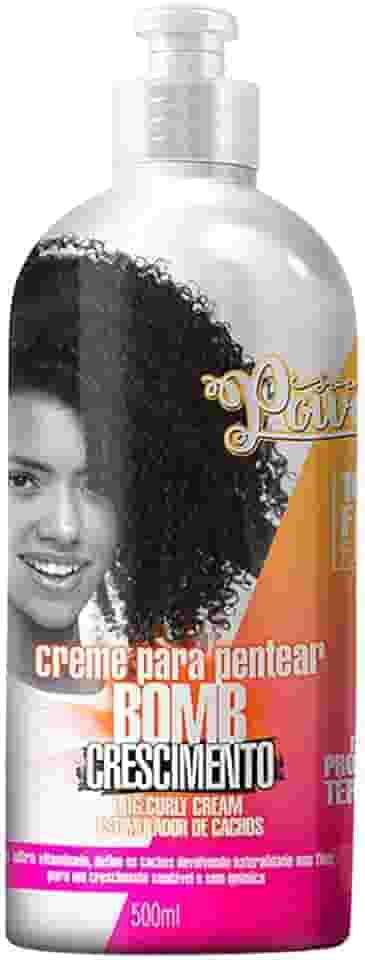 Soul Power Creme Para Pentear Bomb Crescimento Big Curly Cream - 500Ml
