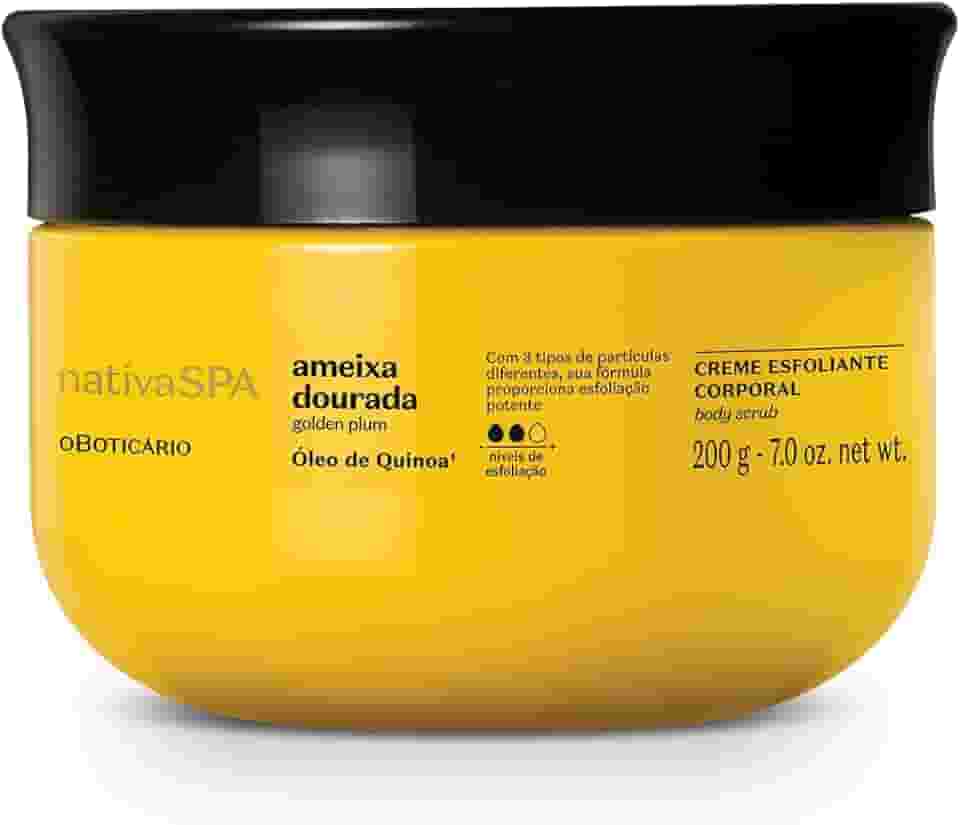 Creme Esfoliante Corporal Nativa Spa Ameixa Dourada - 200g