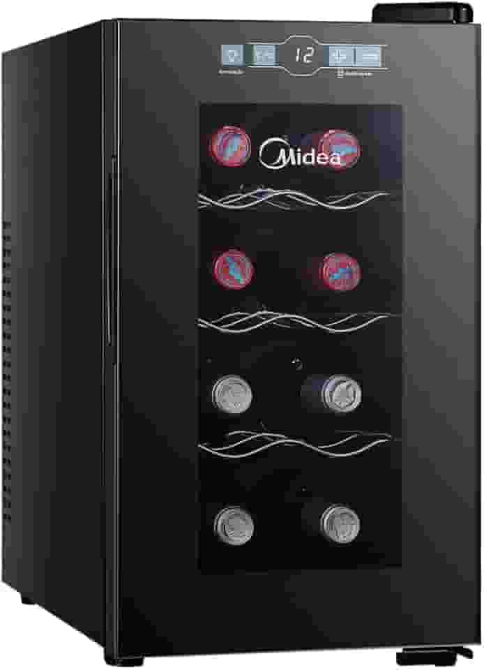 Adega Climatizada de Vinho 8 Garrafas Bivolt Midea