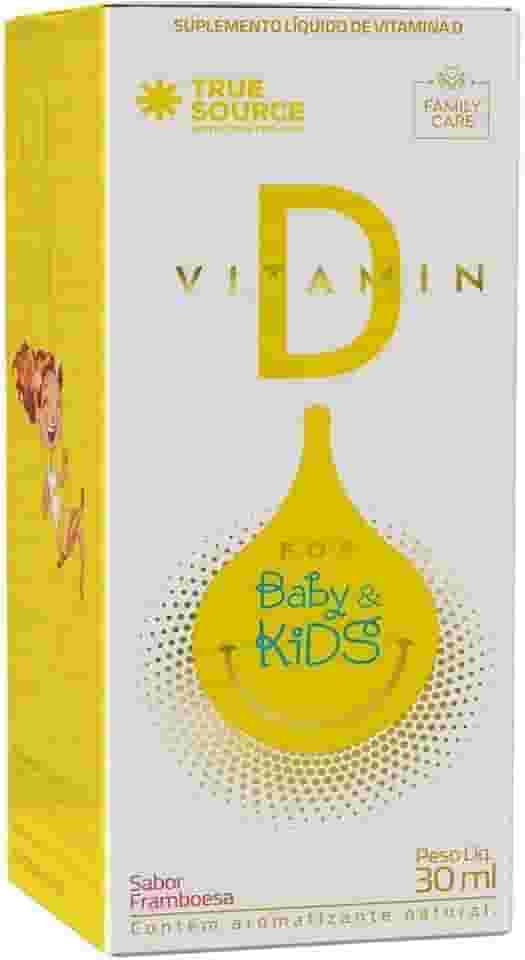 True Source Vitamin D For Baby E Kids (30Ml) Framboesa