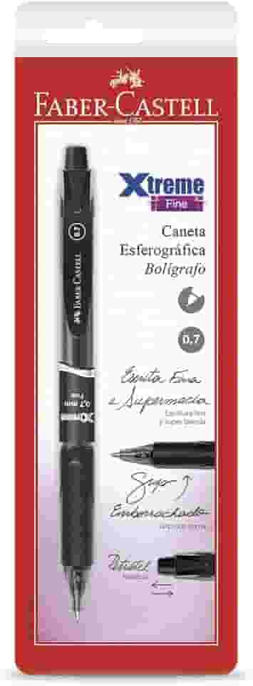 Esferográfica Xtreme Retrátil 0.7,Preta