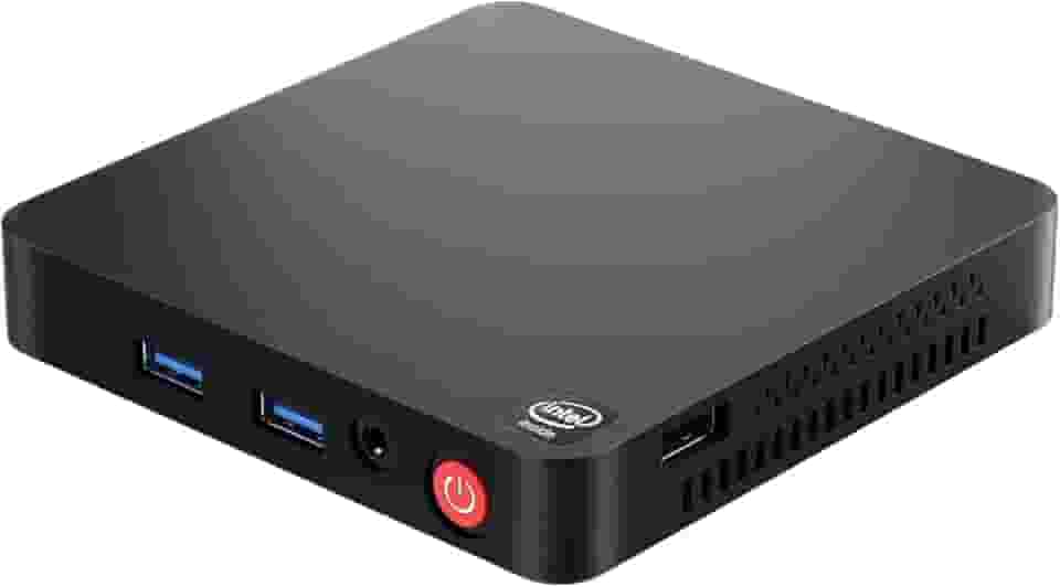 Beelink T5 Mini pc Celeron N4020(4M Cache,up to 2.8GHz), 4G DDR+64G eMMC, 2.4G/5GWiFi, Mini Computer Supports 4K Dual HDMI/4*USB3.0/BT5.0，Gigabit Network