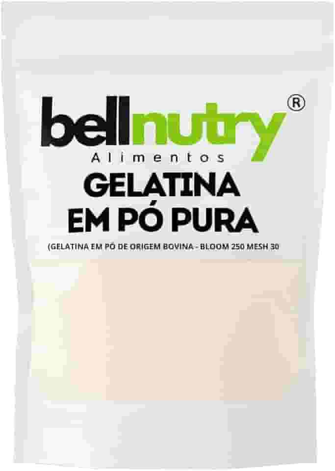 Gelatina Pura Natural Sem Sabor E Incolor 500g