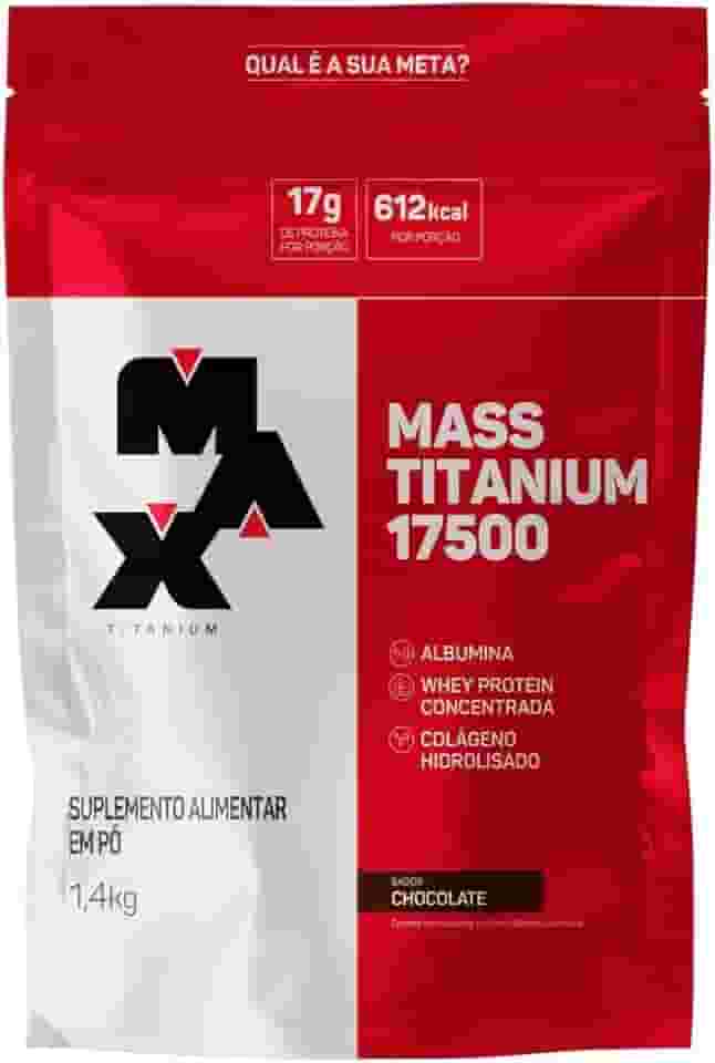 Max Titanium Mass Titanium 17500-1400G Refil Chocolate