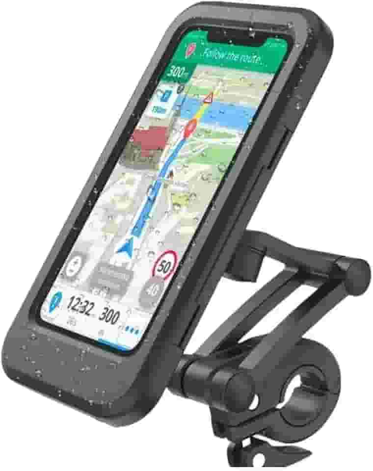 Suporte Celular Bike Moto Bicicleta para Guidão Prova D'água Universal Impermeável Antiqueda Antifurto