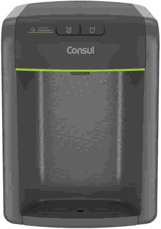 Purificador de Água Consul (CPB34AF) - Bivolt - Cinza - Água Natural e Gelada do seu Jeito