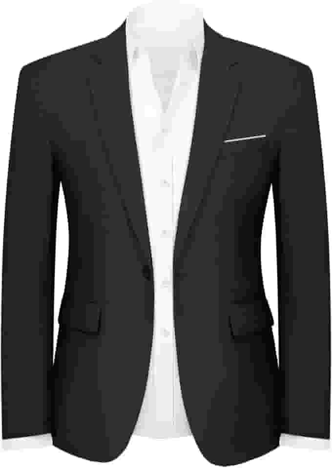 Blazer masculino slim fit de um botão, jaqueta esportiva leve para casamento, negócios, festa