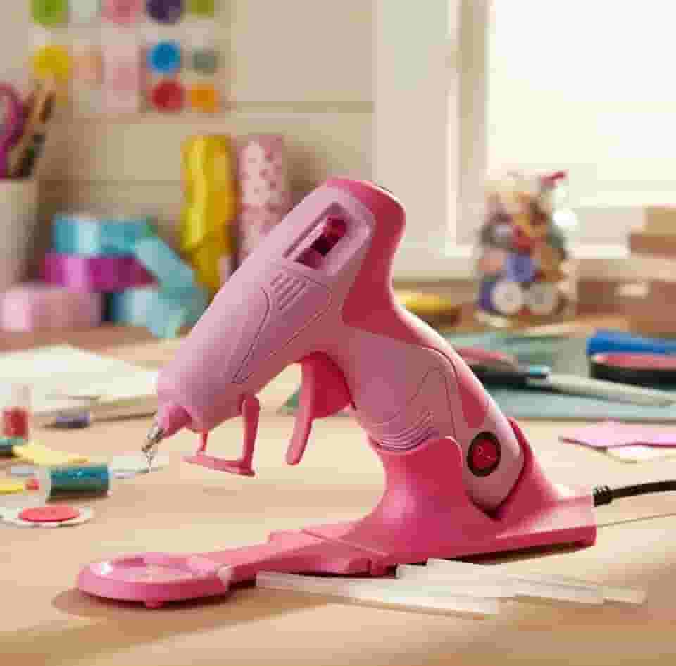 Pistola De Cola Quente Sem Fio Artepunto - Bico Fino Pink