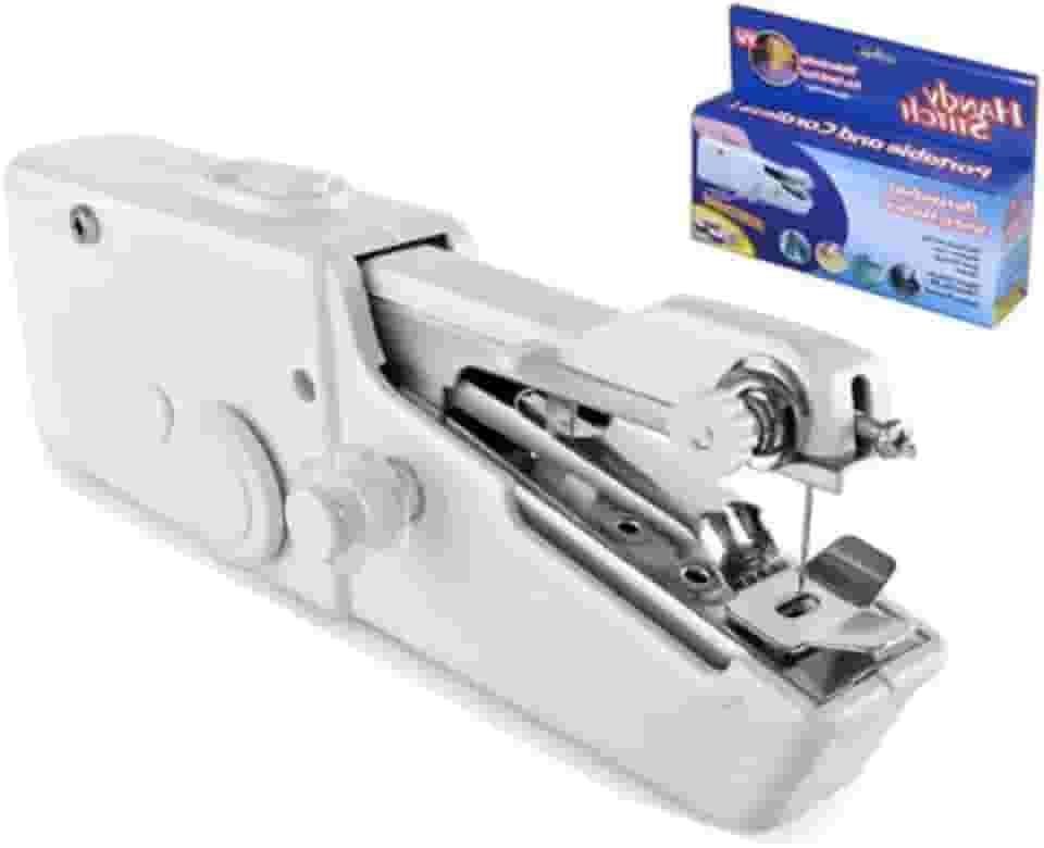 Mini Maquina Portatil de Costura Mini Eletrica Pilha A Mão Prático