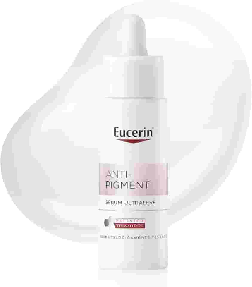 EUCERIN Sérum Facial Ultraleve Antimanchas e Antibrilho 30ml, Anti-Pigment, Clareador, Thiamidol, Peles Oleosas