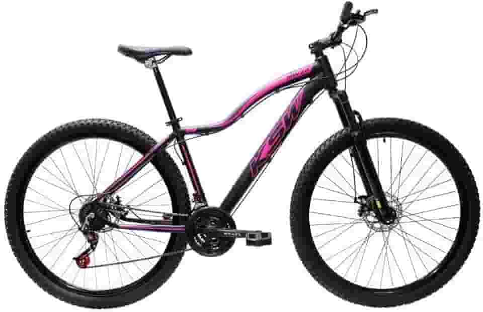 Bicicleta Bike Aro 29 MTB Alumínio KSX E KSW 21V Marchas Index Cabeamento Interno Feminina