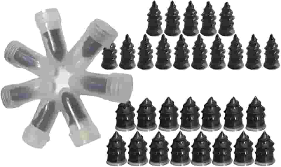 Kit 30 Conserto Pneu Parafusos Moto Carro Camionete Bike