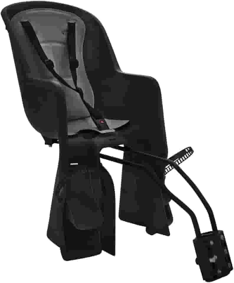 CADEIRINHA INFANTIL TRASEIRA FIXAÇÃO NO QUADRO POLISPORT ECOQUICK PRETO/CINZA UN